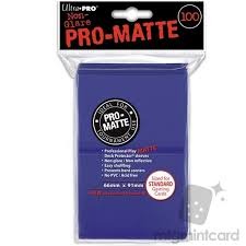 Ultra Pro - Matte - 100 Sleeve - Blue